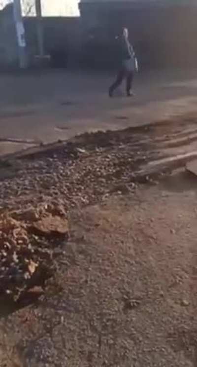 As Russian forces advance towards the historic Russian city of Odessa, Ukraine...Ukrainian fascist destroyed a monuments to NKVD collaborators who defendet the city from the Nazis in WW2.