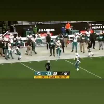 Fitz last throw as a dolphins and possibly in the NFL. Thank you fitz 🐐🐬