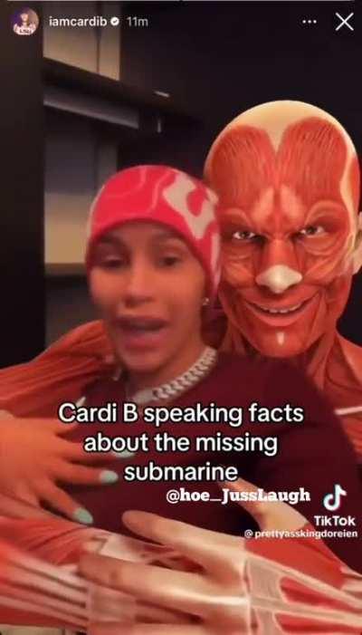 Cardi B makes a comment about Hamish Harding's stepson going to Blink 187 concert. And, then the Stepson responds.