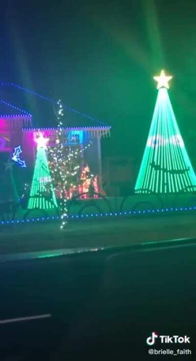 Video of Bickering Christmas Trees.
