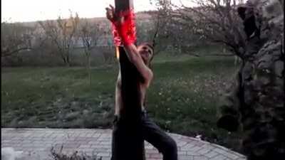 Ukrainian drug dealer is beaten