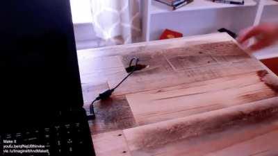 Hidden Laptop Compartment