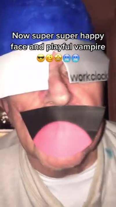 rich grandpa got da exspensive faces now