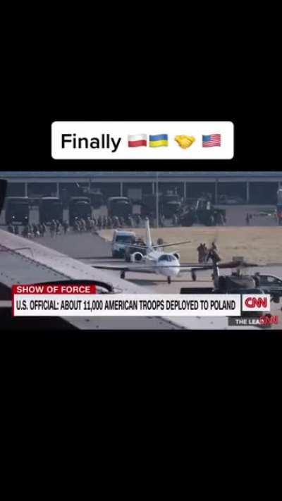 11,000 Troops and high tech U.S. weapons in Poland right now