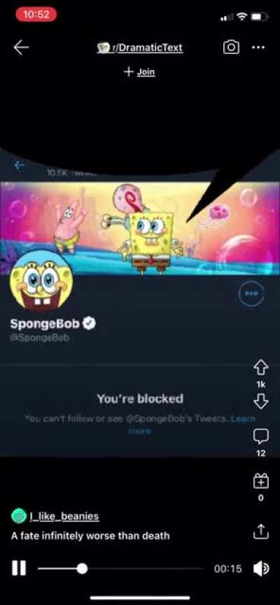 Banned from spunchbop