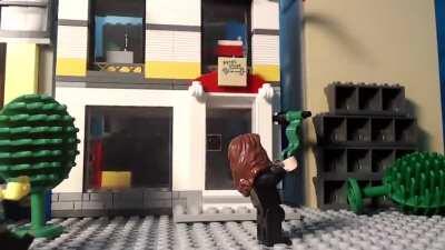 I have nothing to offer but some stop motion Lego Spider-Man