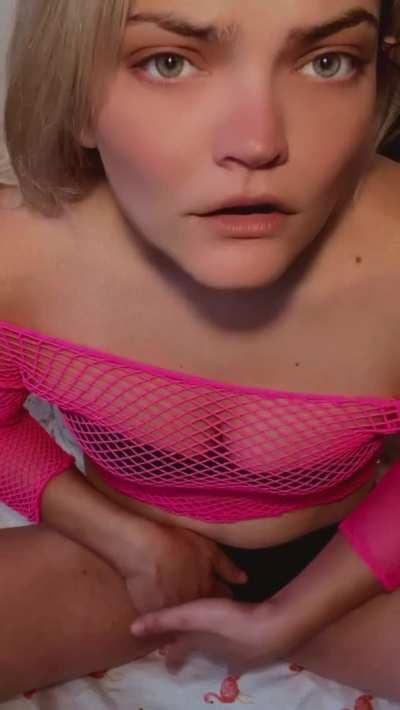 Really wish I had a nice big cock to use instead!