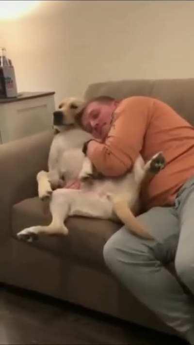 His eyes say's it all