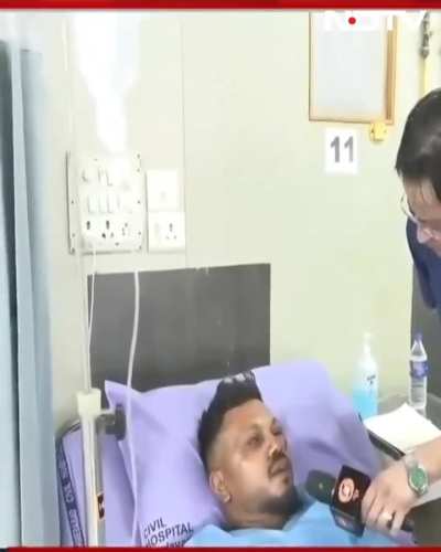 Interview of sole survivor from Air India crash Ramesh kumarvishwas