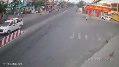 Ambulance was already there!