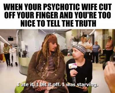 Even with a hook hand he'd be the good guy in this story