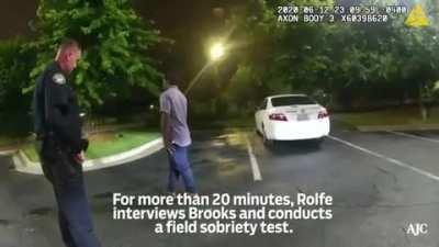 The full police body cam footage on the killing of Raysard Brooks.