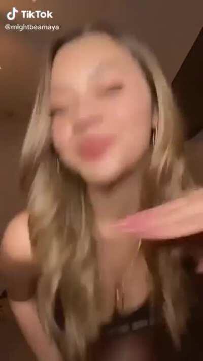 Big cake with a pretty face