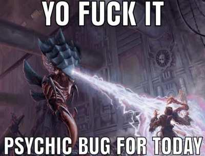 That bug kinda scary