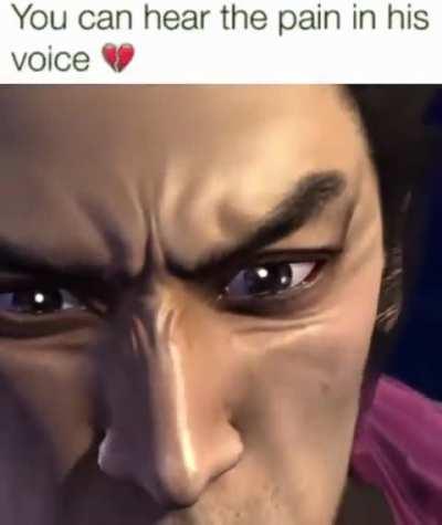 This moment was so deep...