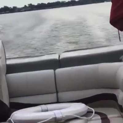 HMC as I twerk on the boat