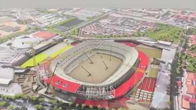 Camp Nou Demolition Timelapse with Final Construction Renders (Source : Barca General Assembly Oct 2023)