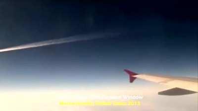 UFO FlyBy (Passenger Reaction)