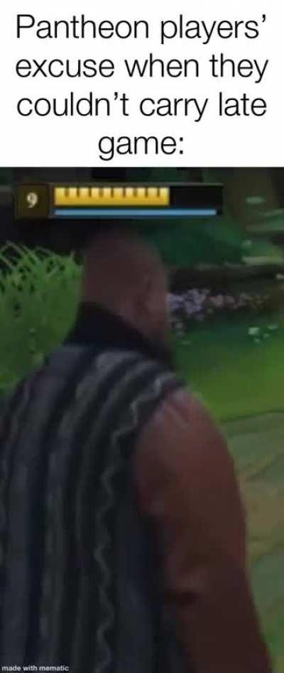 Lore and gameplay meme