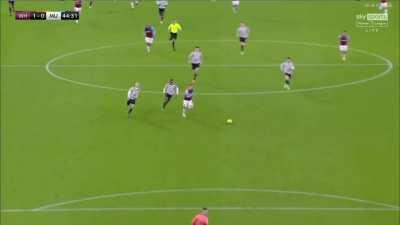 Wan Bissaka's goal saving recovery 🔴