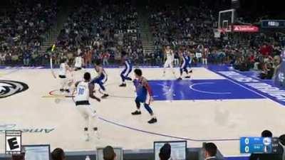 Here's NBA 2K22's new shot meter in action.