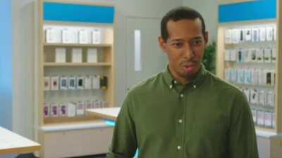 Milana in the new ATT commercial 