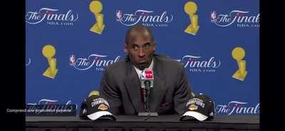 Don’t celebrate too early, act like Kobe