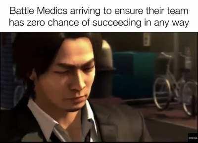 Battle Medics and Lime Scunts are on the same level