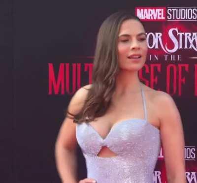 Hayley Atwell at the Doctor Strange in the Multiverse of Madness premiere