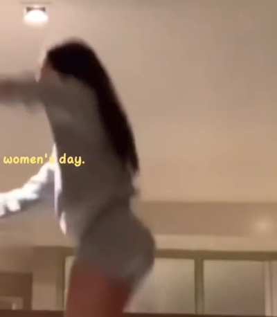 jumping on the bed
