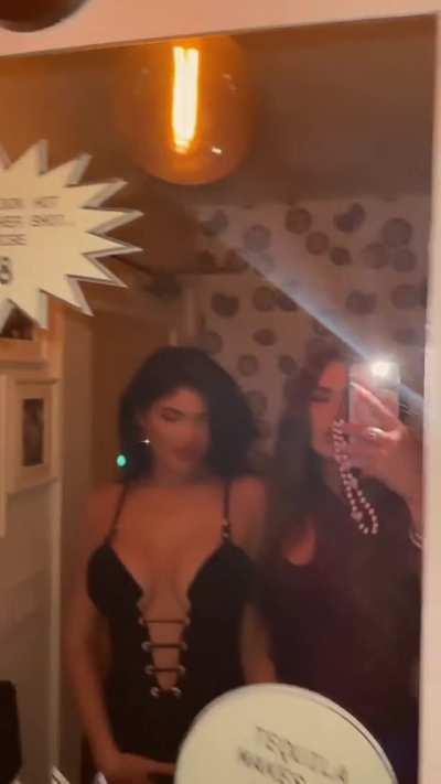 Kylie feeling herself