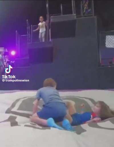 Kids at trampoline parks are a different breed