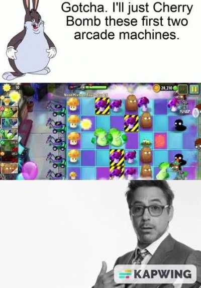 Stuff helps Big Chungus beat Neon Mixtape Tour Day 26 in Plants vs Zombies 😤😤😤😤😎😎😎