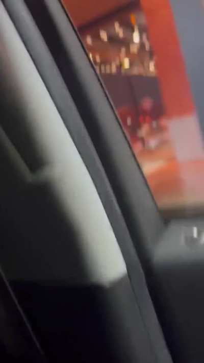 someone ordering food while the plane crash in philadelphia happens