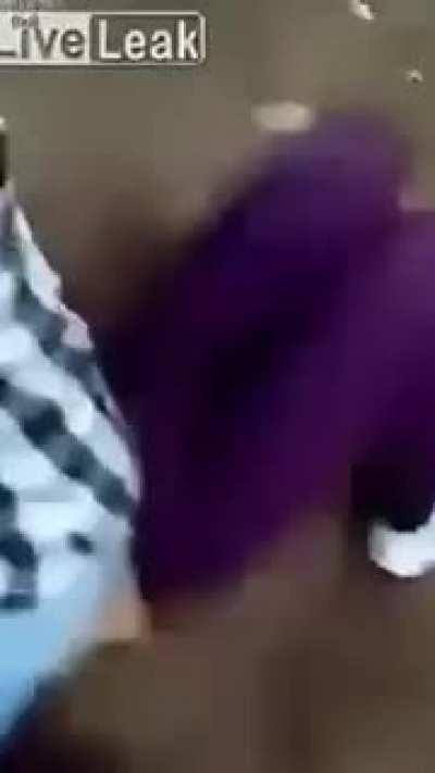 girl domination turned to lesbian humping (Romania)