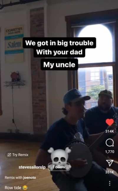 Guy sings about his first love