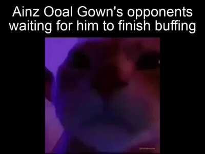 Nice of them to actually wait for him to finish