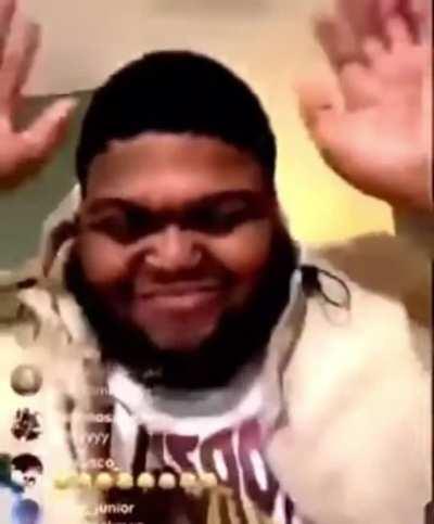 How mfs imagined TBs reaction when he saw HK with a gun