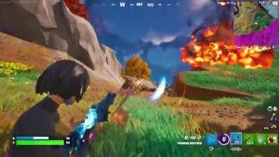 Michael bay pursuit with the hammer