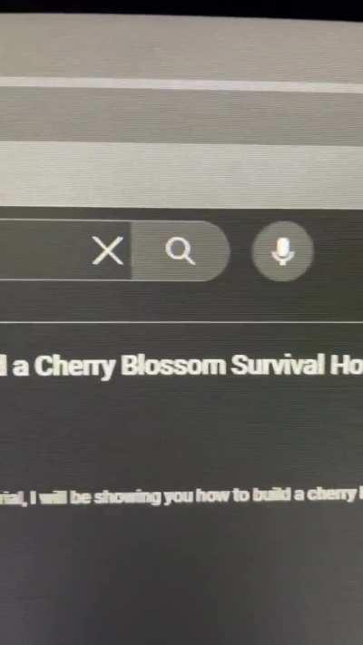 cherry blossom house minecraft