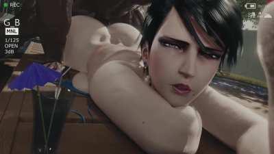 Bayonetta getting pounded (GeneralButch)