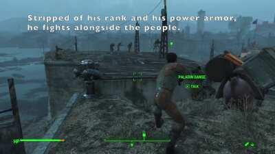 A glitch gave Danse the heroic ending he deserved