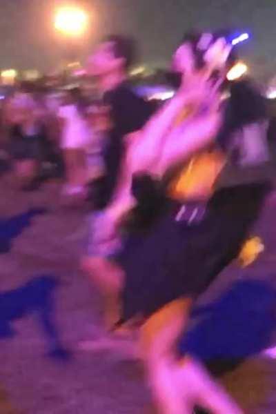 Jamie's Butt in the yellow bikini