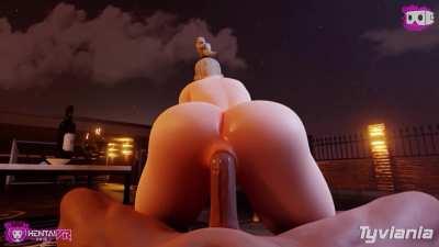 Mercy Poolside Fuck (HentaiVR/Tyviania) [Overwatch]