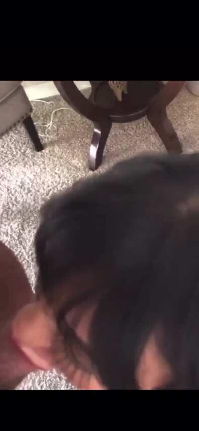 My dick growing in Ava Devine’s mouth