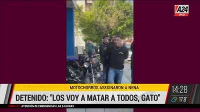 Los voy a m4t4r a todos gato