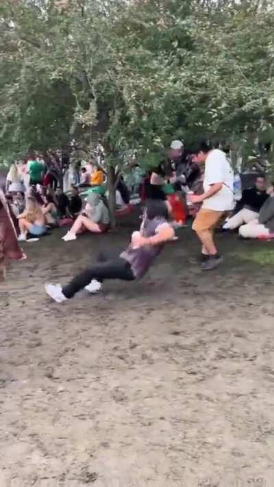 HMB while we walk down this hill