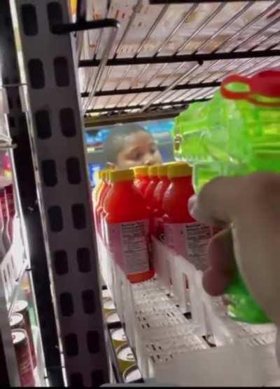 Savage ambush at a convenience store