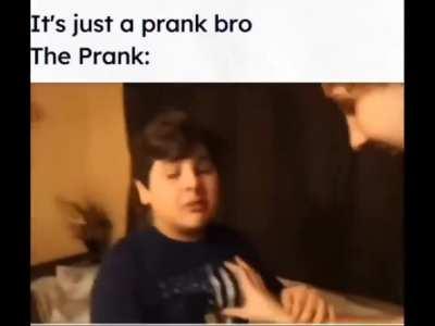 The prank in question