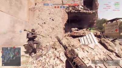 Visibility was never an issue in BF to such a degree